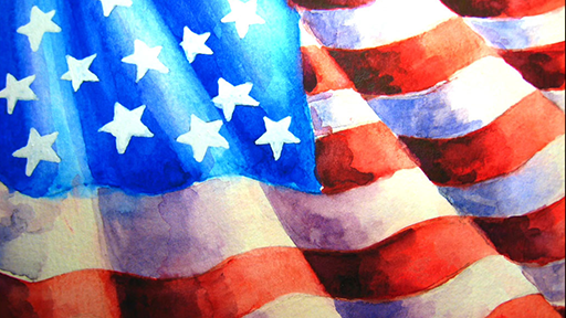 Paint an American Flag