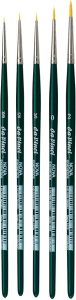 da Vinci Watercolor Series 4237-5 Brush Miniature Set